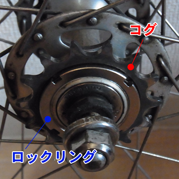 ホイールを外す