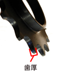 歯厚 歯厚