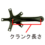 クランク長さ