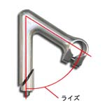 スレッドステムの角度