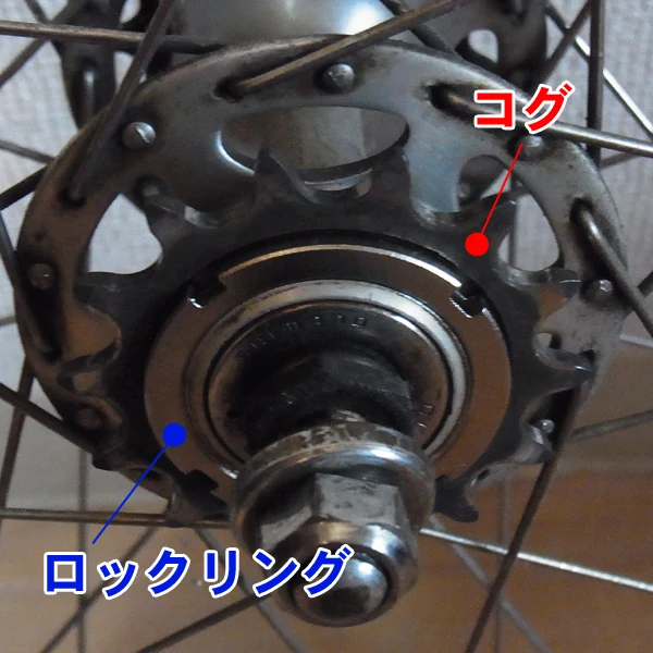 ホイールを外す