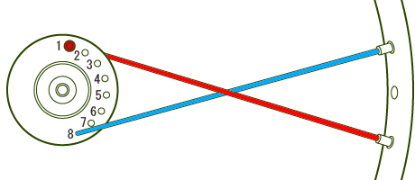 4本組(2クロス)